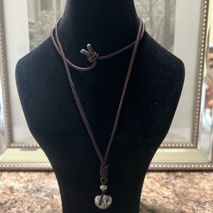 Tiger’s  eye pendant necklace.